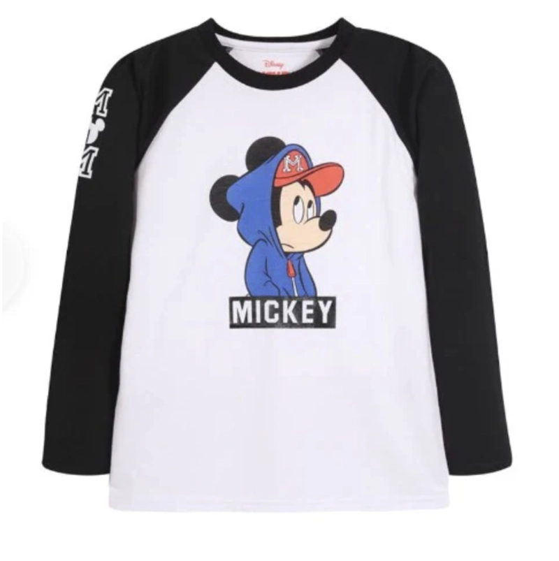POLERA MICKEY MOUSE TALLA 8 MANGA LARGA - 2