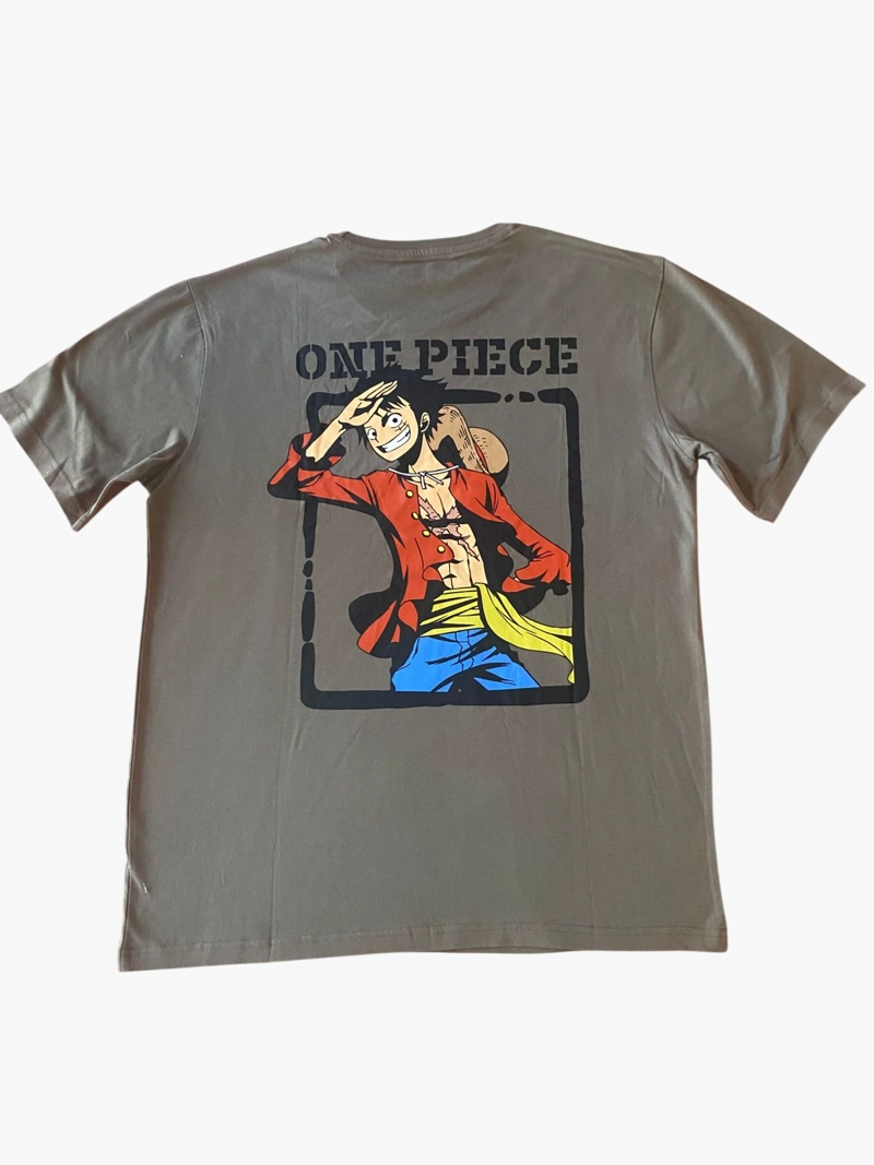 POLERA ONE PIECE LUFFY TALLA M - 4