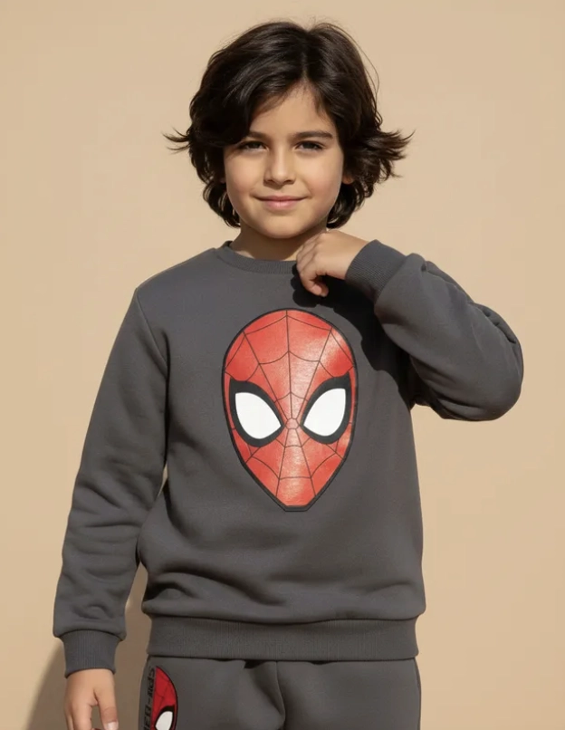 BUZO SPIDERMAN POLERON Y PANTALON - 1