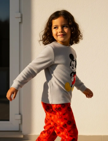 PIJAMA MICKEY MOUSE TALLA 4 MICROPOLAR - 1