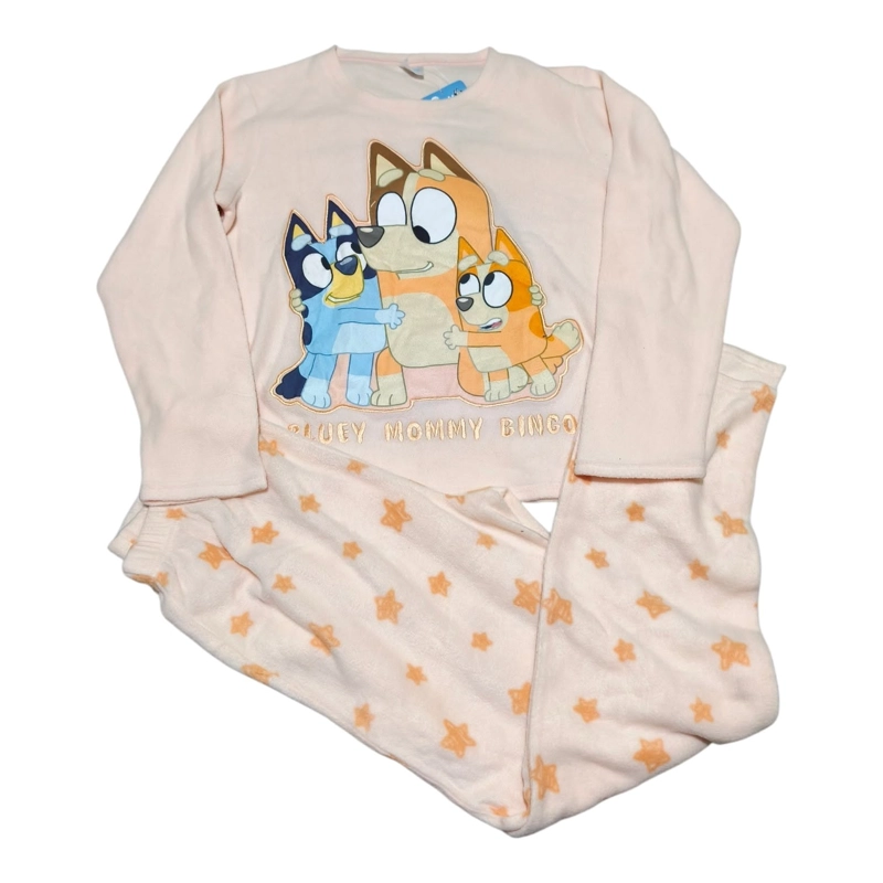 PIJAMA BLUEY TALLA S ADULTO MICROPOLAR - 2