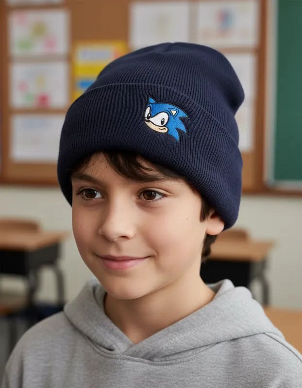GORRO SONIC TAMAÑO INFANTIL - 1