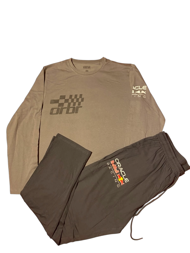 PIJAMA ORACLE RED BULL RACING TALLA M COLOR GRIS - 2
