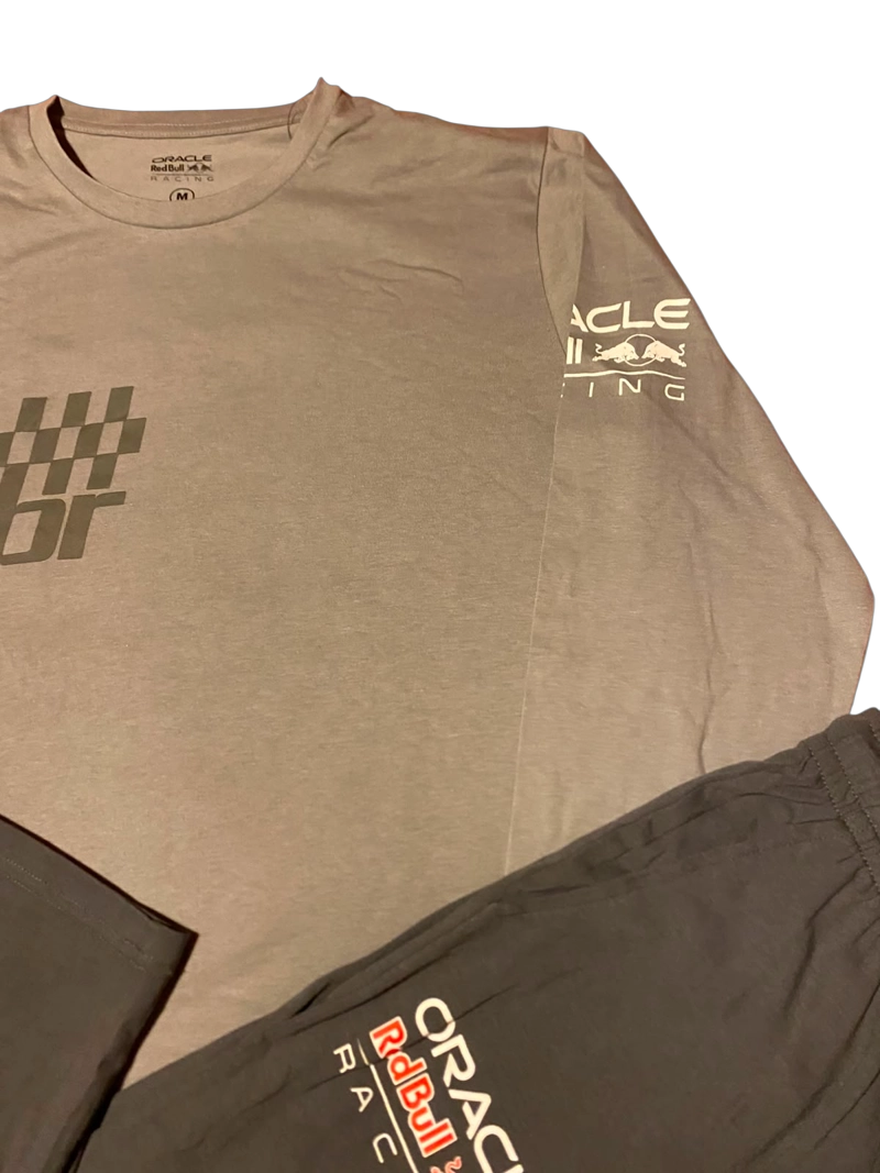 PIJAMA ORACLE RED BULL RACING TALLA M COLOR GRIS - 3