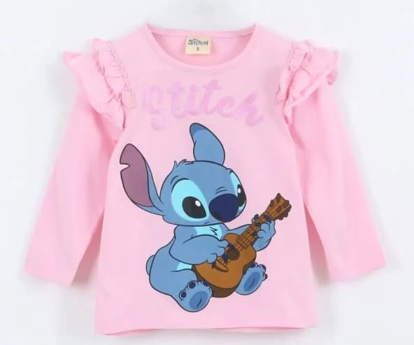 POLERA STITCH MANGA LARGA TALLA 3 - 2