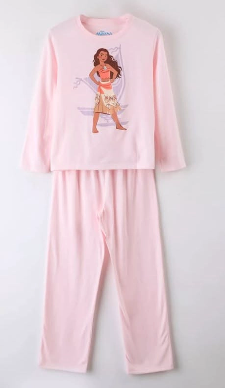 PIJAMA MOANA TALLA 8 COLOR ROSA DISNEY - 2