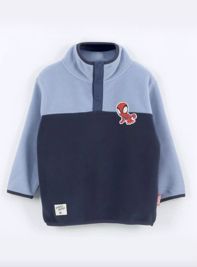 POLERON SPIDERMAN TALLA 3 POLAR - 2