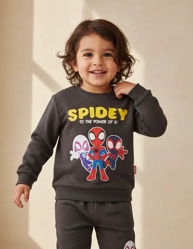 CONJUNTO SPIDEY TALLA 3 POLERON Y PANTALON - 1