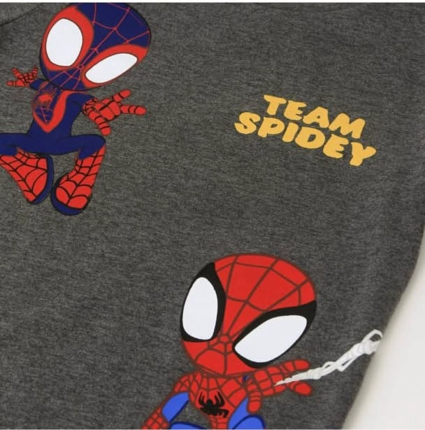 POLERA SPIDEY MANGA LARGA TALLA 3 - 4