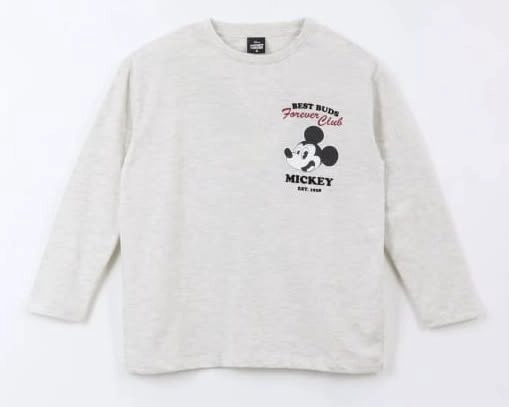 POLERA MICKEY MOUSE TALLA 8 MANGA LARGA - 2