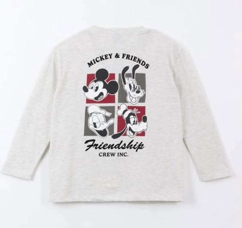 POLERA MICKEY MOUSE TALLA 8 MANGA LARGA - 3