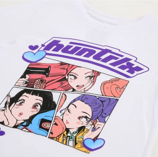 PIJAMA HUNTRIX GUERRERAS DEL KPOP TALLA 8 - 3