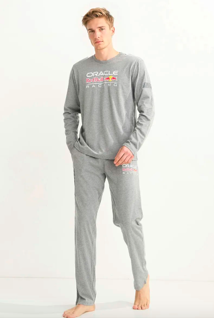 PIJAMA ORACLE RED BULL RACING TALLA M COLOR GRIS - 1