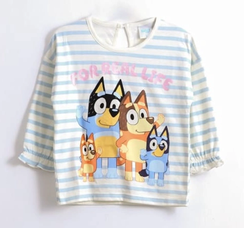 POLERA BLUEY TALLA 4 MANGA LARGA - 2