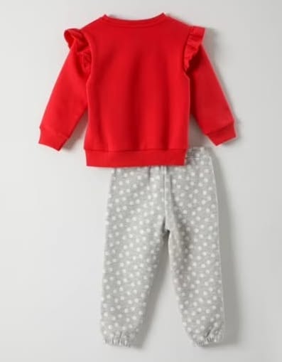 CONJUNTO MINNIE MOUSE POLERON Y PANTALON TALLA 3 - 3