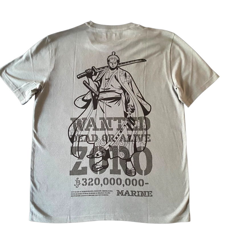 POLERA ZORO ONE PIECE TALLA M - 4
