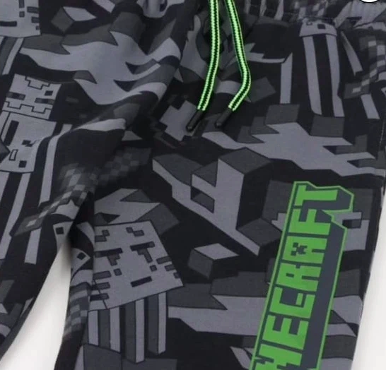 PANTALON DE BUZO MINECRAFT TALLAS 12, 14 Y 16 - 3