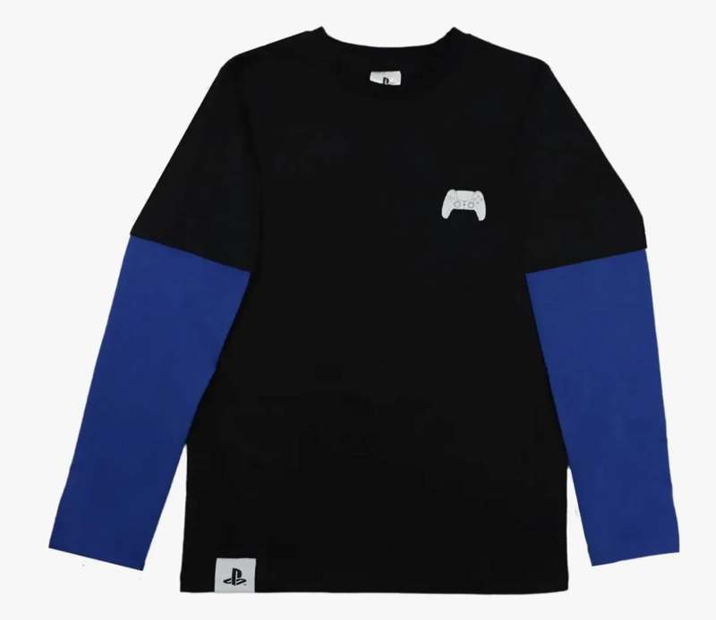 POLERA PLAYSTATION MANGA LARGA - 2