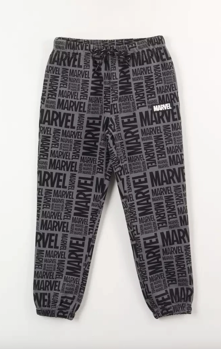 PANTALON DE BUZO MARVEL TALLA 6 Y 10 - 1