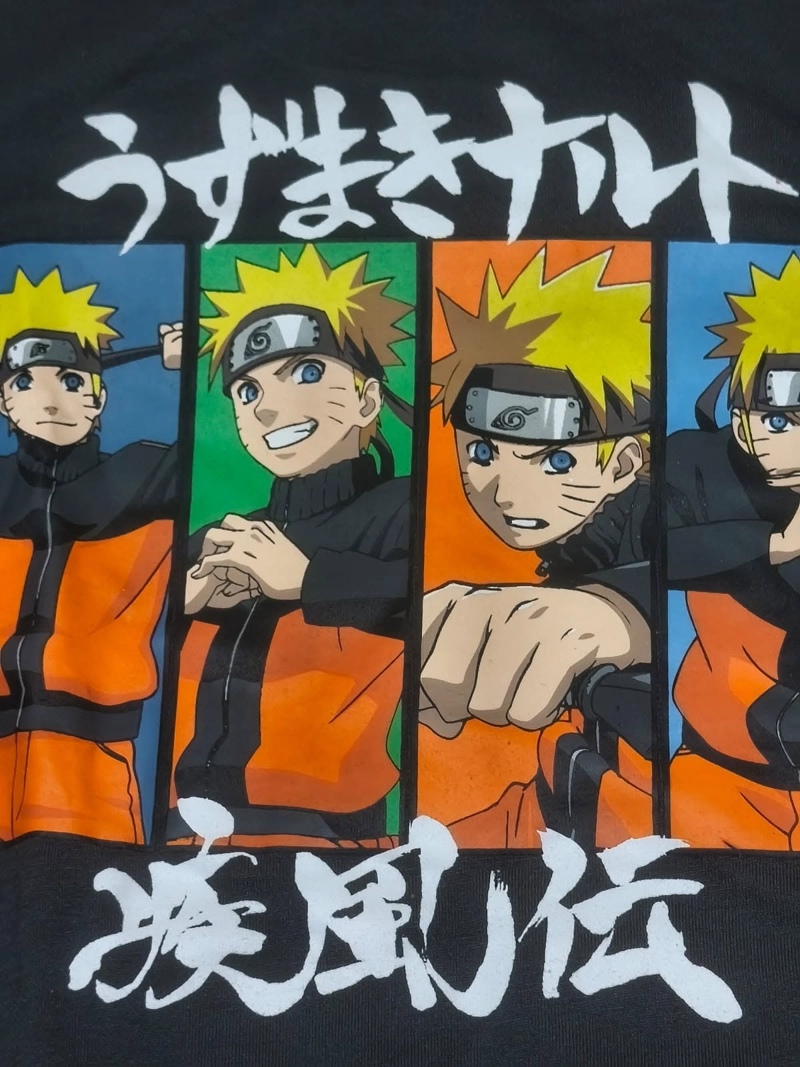 POLERA NARUTO MANGA LARGA - 4