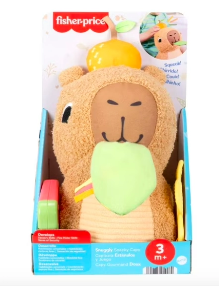 CAPIBARA PELUCHE SENSORIAL - 3