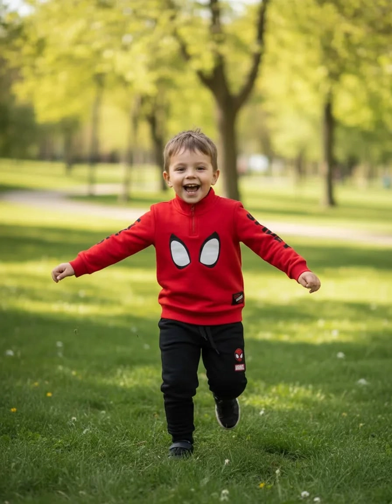 CONJUNTO BUZO SPIDERMAN TALLA 3 - 1