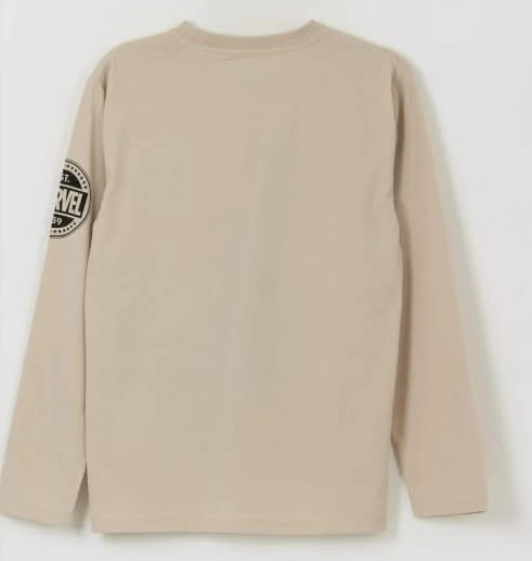 POLERA SPIDERMAN TALLA 14 MANGA LARGA COLOR BEIGE - 3