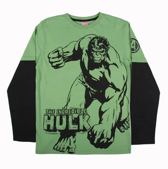 POLERA HULK MANGA LARGA - 2