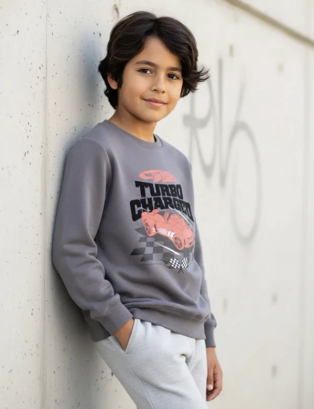 BUZO HOT WHEELS TALLA 8 - 1