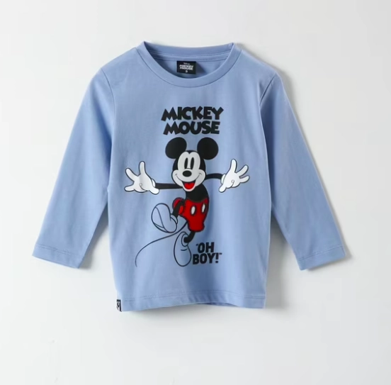 POLERA MICKEY MOUSE TALLA 4 MANGA LARGA - 2