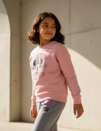 CONJUNTO MINNIE MOUSE TALLA 8 POLERON Y PANTALON - 1