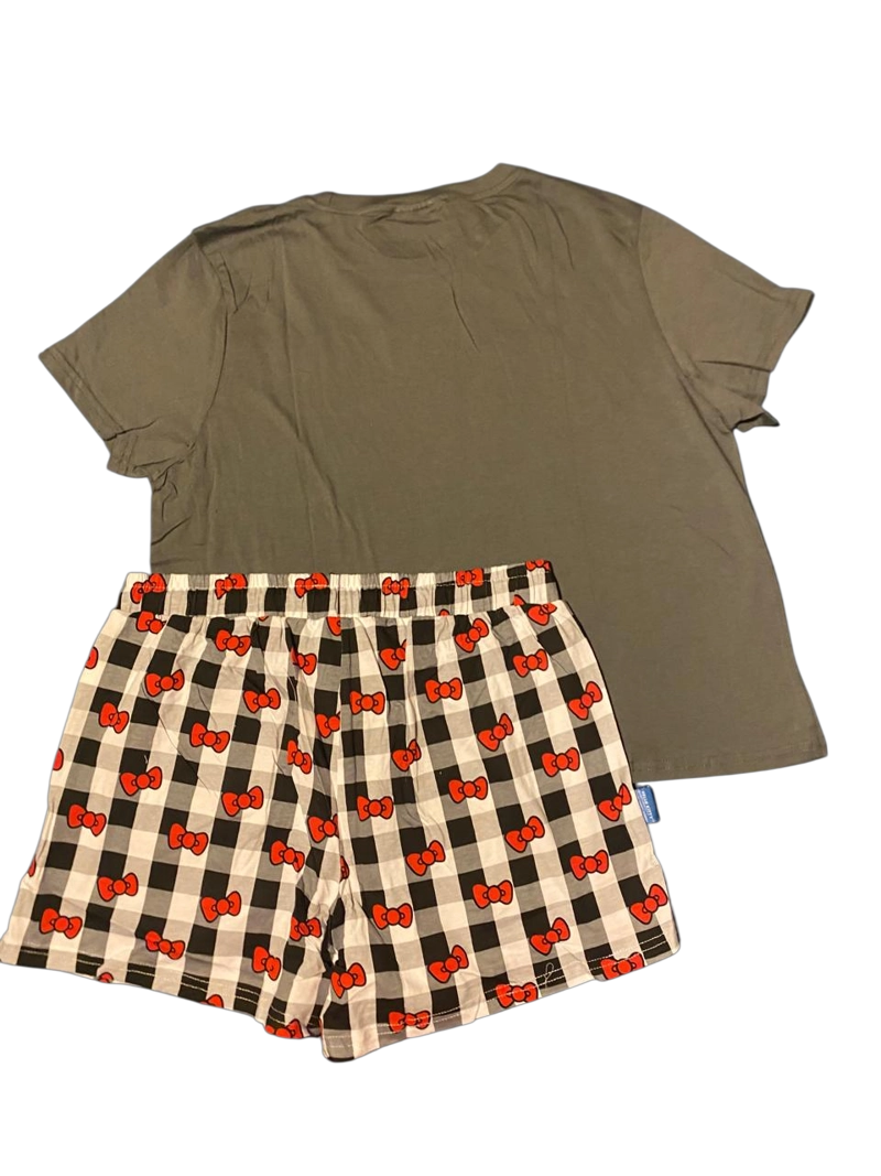 PIJAMA HELLO KITTY POLERA Y SHORT - 4