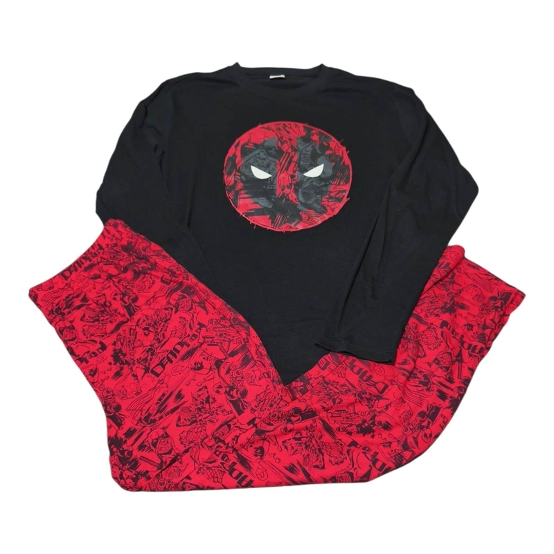 PIJAMA DEADPOOL MARVEL TALLA M - 2