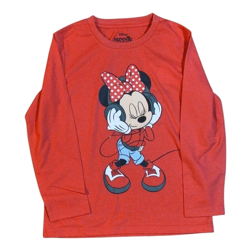 POLERA MINNIE MOUSE TALLA 8 MANGA LARGA - 2