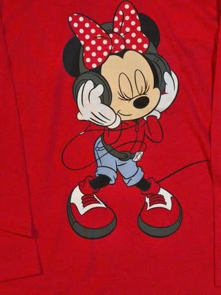 POLERA MINNIE MOUSE TALLA 8 MANGA LARGA - 3