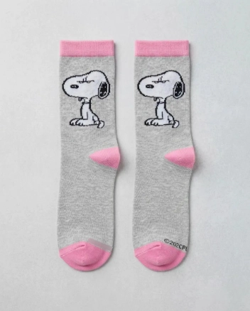 CALCETINES SNOOPY 2 PARES TAMAÑO ADULTO - 4