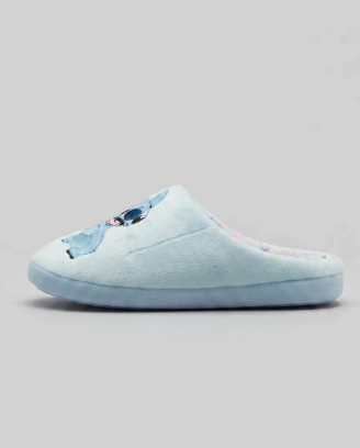 PANTUFLA STITCH CELESTE - 3