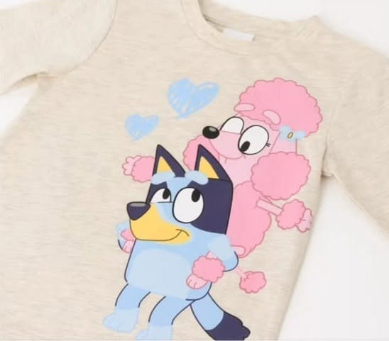 POLERA BLUEY Y COCO TALLA 3 - 3