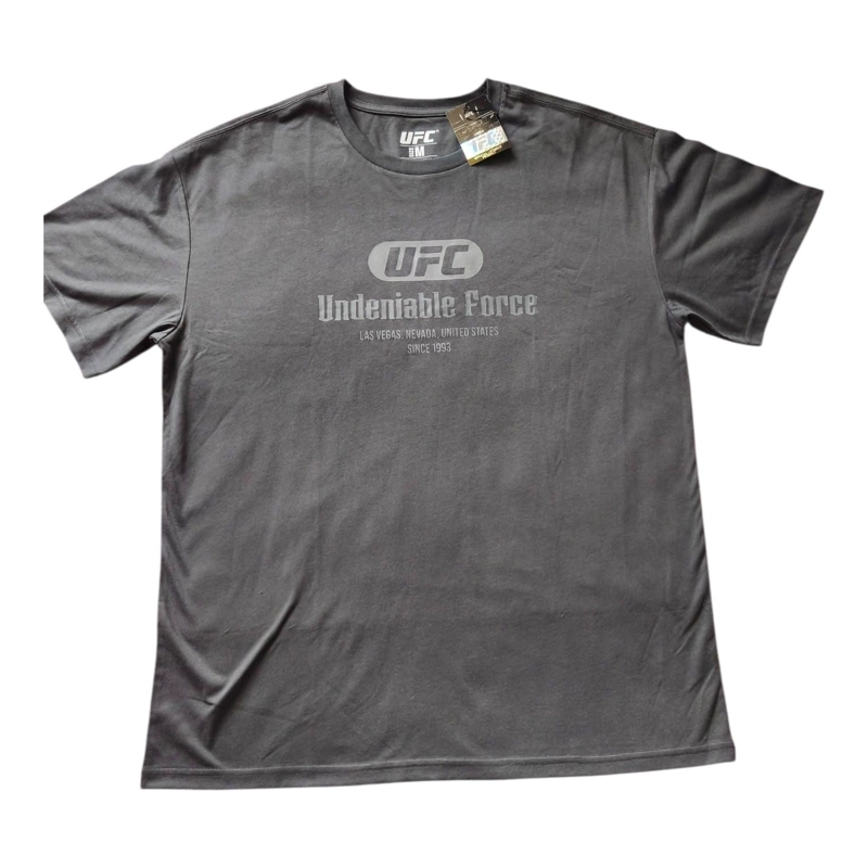 POLERA UFC COLOR GRIS OSCURO TALLA M - 3