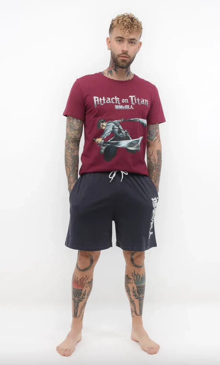PIJAMA ATTACK ON TITAN TALLA M - 1