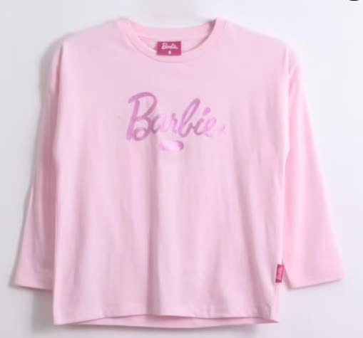 POLERA BARBIE MANGA LARGA TALLA 6 - 2