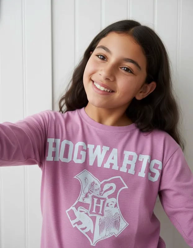 POLERA HOGWARTS TALLA 8 - 1