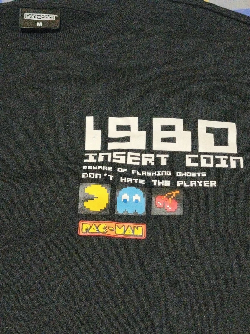 POLERON PAC MAN TALLA M - 2