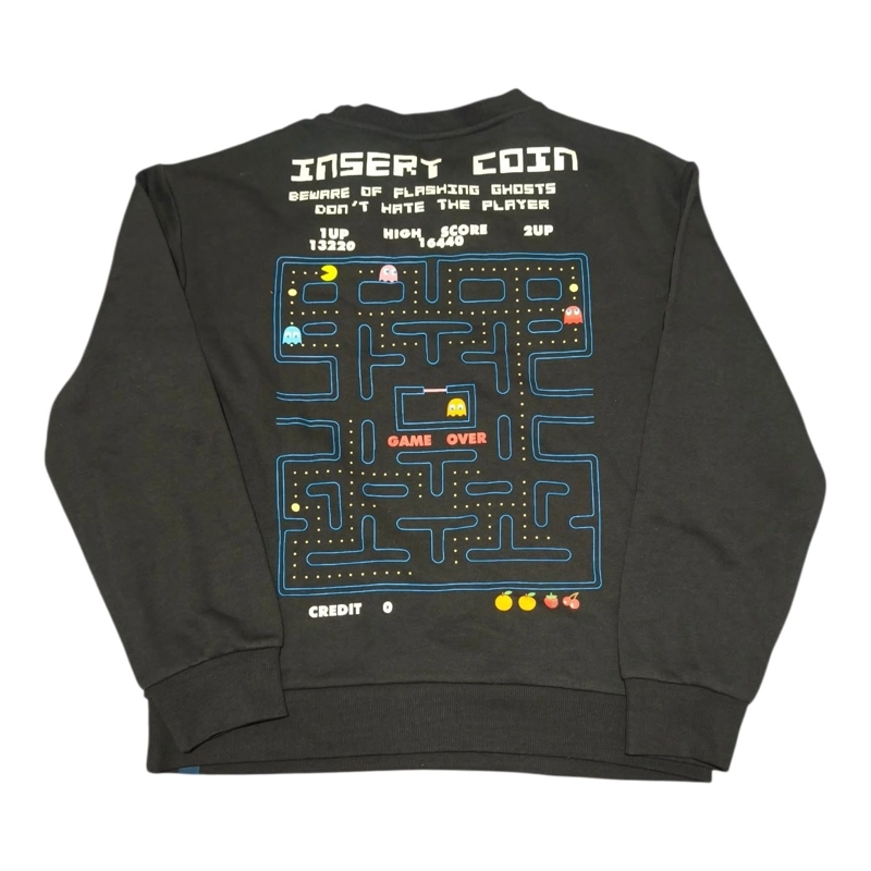POLERON PAC MAN TALLA M - 3