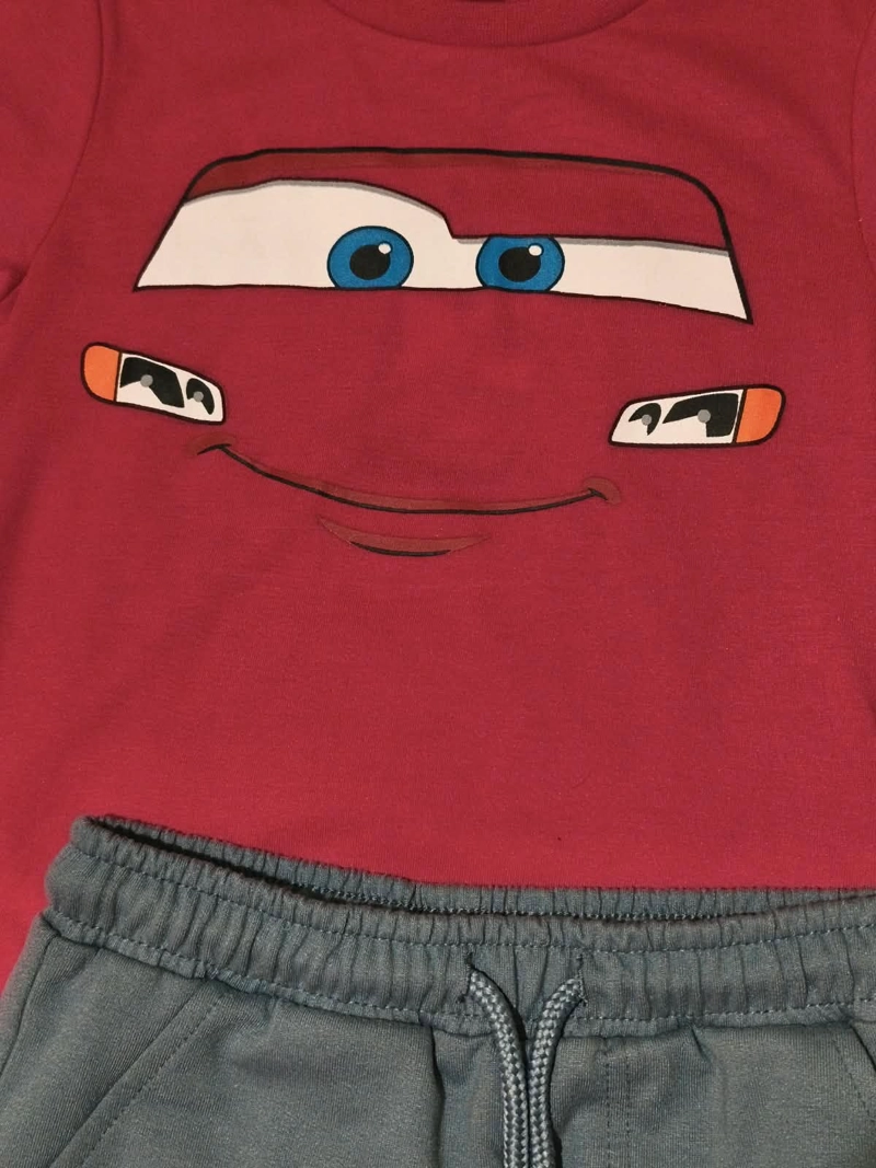CONJUNTO CARS POLERA Y SHORT TALLA 3 - 3