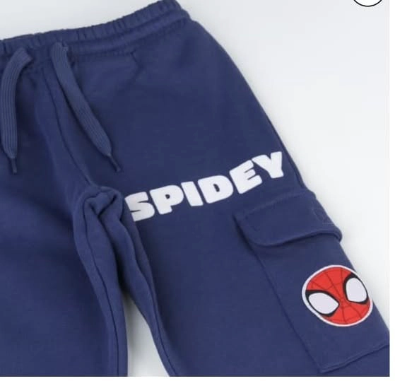 PANTALON DE BUZO SPIDEY ESTILO CARGO TALLA 3 - 3