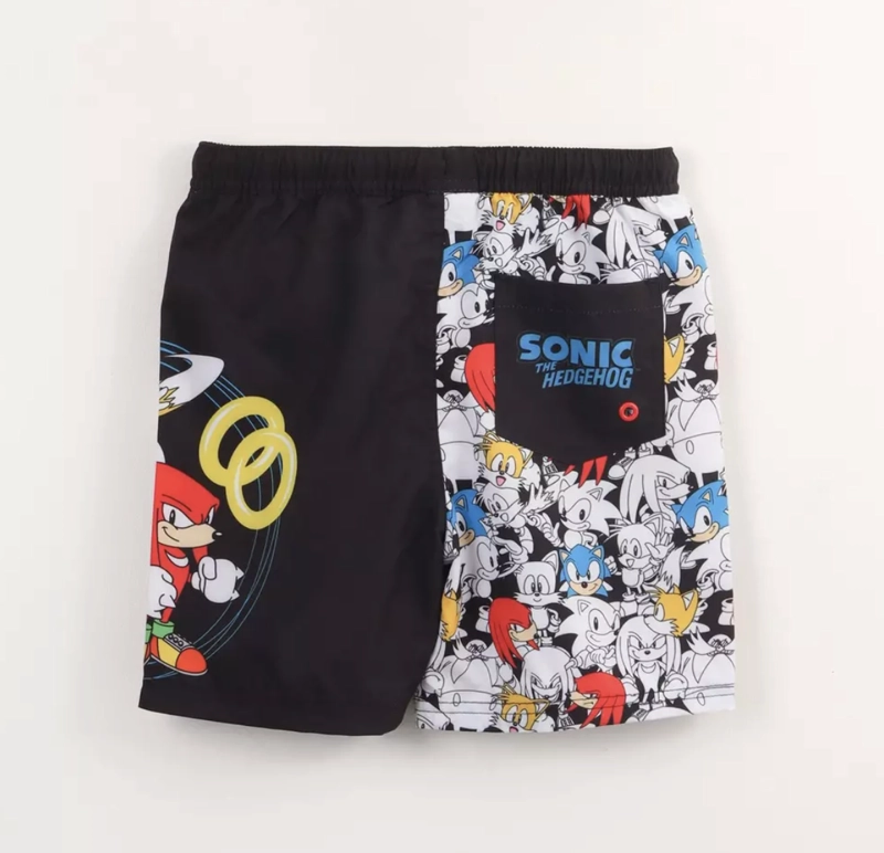 SHORT DE BAÑO SONIC TALLAS 4 Y 6 - 3
