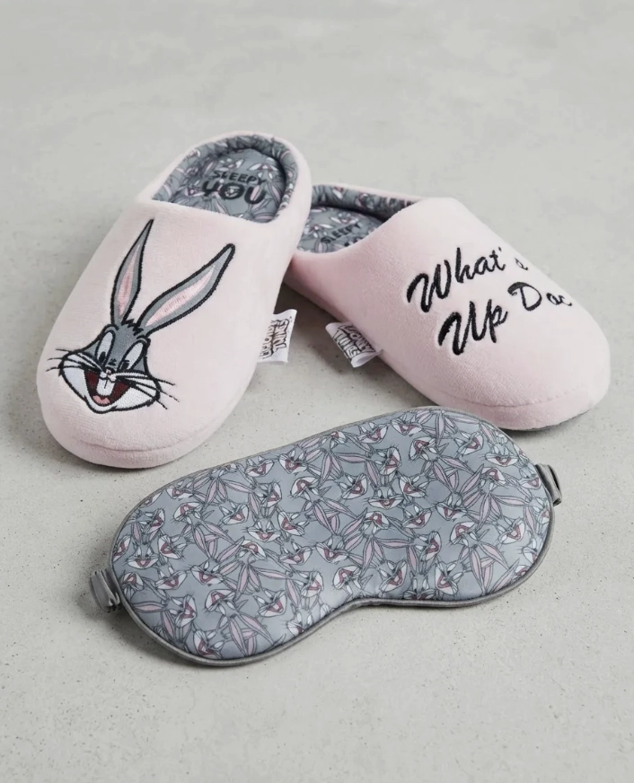 PANTUFLA BUGS BUNNY INCLUYE ANTIFAZ - 3