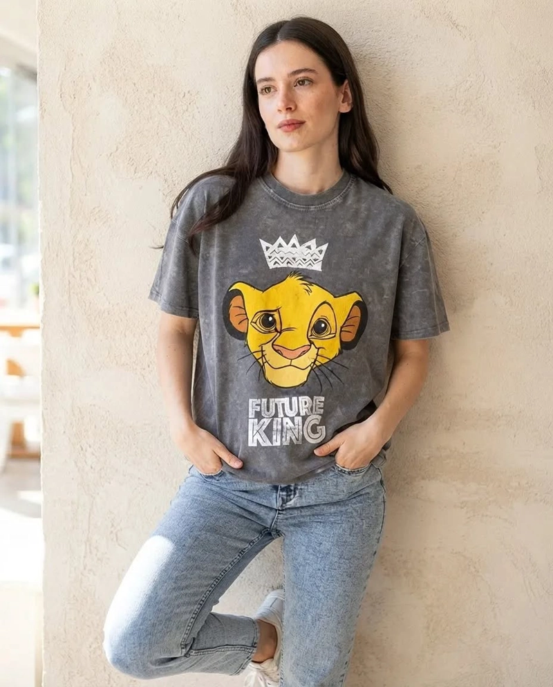 POLERA REY LEON TALLA S OVERSIZE - 1