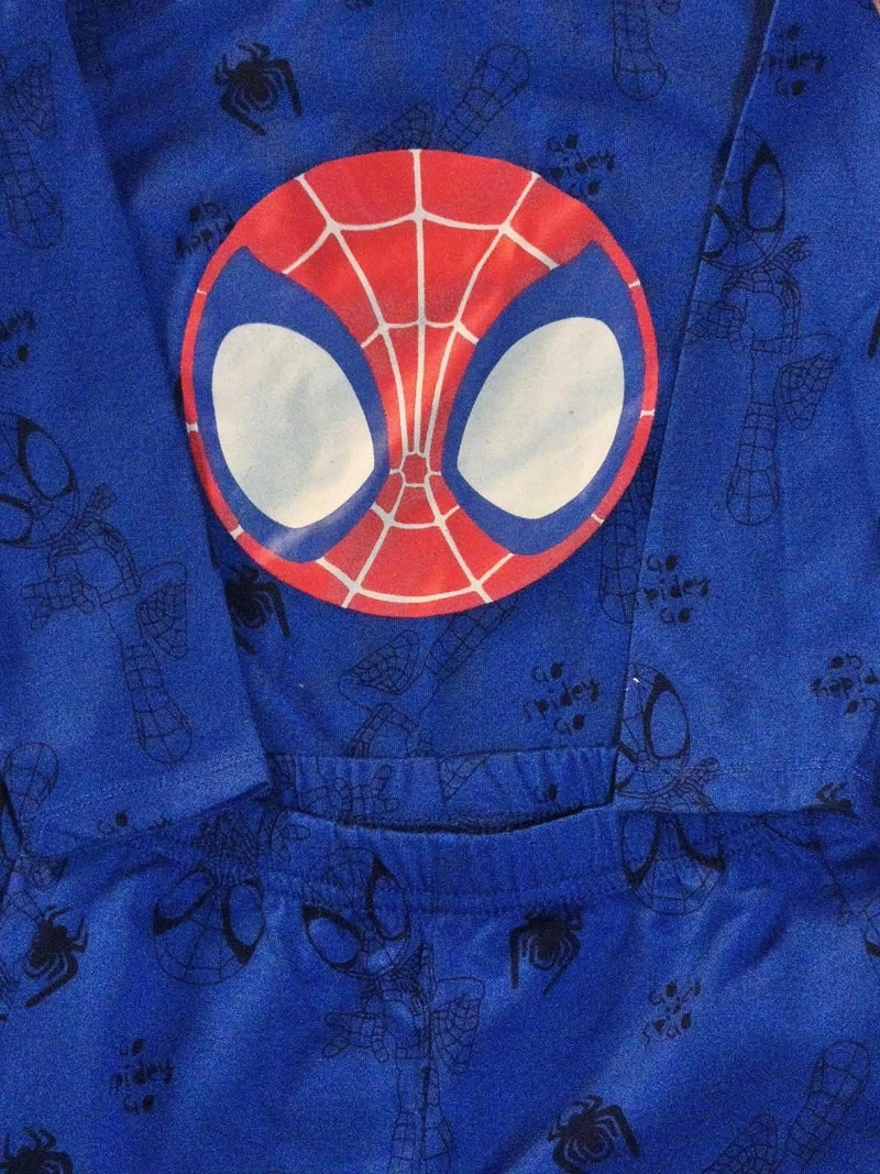 PIJAMA SPIDEY TALLA 3 COLOR AZUL - 3